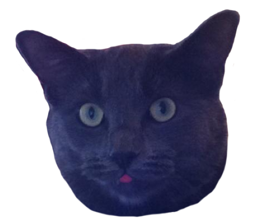 borscht sticking his tongue out